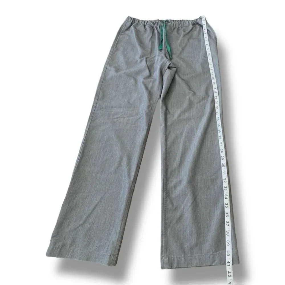 FIGS Pisco Basic Scrub Pant Graphite Grey Straight Leg Medical Men’s Size M